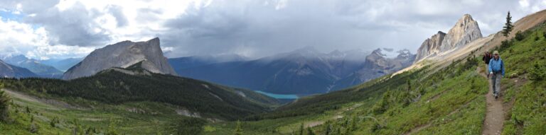 Hike to the Burgess Shale, UNESCO World Heritage Site, Yoho National Park.